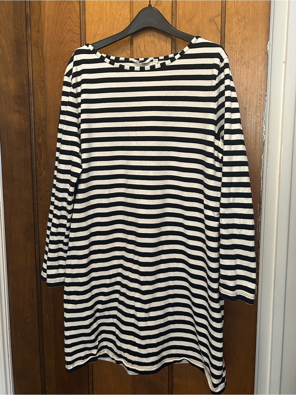 Vineyard Vines Navy & White striped knit dress size XL
